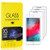 CUSKING Screen Protector Compatible with iPhone 8 Plus-iPhone 7 Plus Ultra Clear 9H Tempered Glass Screen Protector for iPhone 8 Plus-iPhone 7 Plus Shock Absorbent 9H Hardness 3 Pack