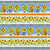 Studio E Fabrics Sunny Sunflowers Sharla Fults Border Stripe Multi