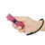 Reax 10 Million Volt Micro USB Keychain Stun Gun,Rechargeable with LED Flashlight (Pink)