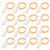 Engilen Fairy Lights 16 Pack 7.2 Feet 20 LED Copper Wire String Lights Decorative Lights Battery Operated, Warm White