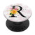 Pink Marble - Watercolor Floral Letter R Monogram PopSockets Grip and Stand for Phones and Tablets