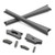 PapaViva Replacement Rubber Kits for Oakley Flak Jacket-Flak Jacket XLJ - Grey