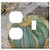 2-Gang Outlet Toggle Combination Wall Plate Cover - Cactus Spur Green Prickly Plant Thorns Nature 7