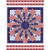 Studio E Fabrics American Style Chelsea Design Works American Flag Medallion Panel
