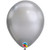 Qualatex 85109 Chrome 7 Inch Latex Balloons -Chrome Silver 50 Pack-