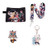 Demon Slayer Manga Merch Set for Kimetsu no Yaiba keychains Japanesse anime Gift-hashibira giyuu