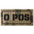 Multicam O POS Blood Type 1x2 Infrared IR Tactical Morale Hook-and-Loop Patch