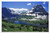 Planet Scene Poster - Hidden Lake Glacier National Park Montana Tin Sign (8"x12")