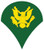 US Army E-4 Specialist Rank 2 inch Decal - Veteran Owned Business
