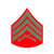 Trooperbay US Marine Corps E-5 SGT Sergeant -Green- Rank 3 Inches Wide Decal Bumper Sticker