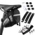 Lixada Bike Repair Tool Kits Bicycle Saddle Bag Cycling Seat Pack 14 in 1 Multi Function Repair Tool Kit-Optional-