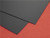 SIBE-R-PLASTIC SUPPLY Black Styrene Sheets .03 x 6" x 12" -2- Pack