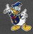 Donald Duck - Duck - Cartoon - Embroidered Iron On Applique Patch - B