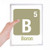B Boron Chemical Element Science Notebook Loose Leaf Diary Refillable Journal Stationery
