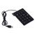 Ciglow 18 Keys USB Numeric Keypad Mini Number Pad Numpad Keyboard for Laptop Desktop PC Pro.