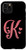 iPhone 11 Pro Romantic Initial Letter K Pink Heart Monogram Case