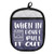 Funny Oven Pads Pot Holder with Pocket for Baker When in Doubt Pull It Out Baking Gift -Pull It Out-