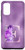 Galaxy S20 Lilac floral Initial Letter E monogram purple floral Case