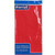 PACK OF 12 Disposable Plastic Tablecloths, 54 x 108 (RED) by Party!