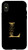 iPhone X-XS Initial L Letter Floral Rose 0n Matte Black Case
