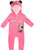 Disney Baby Girl Minnie Mouse Long Sleeve Coverall Romper Hooded 3D Mouse Ears -Newborn-Infant- Size 18 Months Minnie Pink