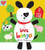 Huggable Loveable~I Love Bingo Book Panel 36" x 44" Cotton Fabric by Studio E