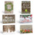 Assorted Rustic Christmas Cards - 18 Boxed Christmas Cards and Envelopes