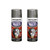 Rust-Oleum 248927A2 High Performance Wheel Spray Paint 2 Pack Steel 2 Count
