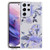 ZDO-for Samsung Galaxy S21 Ultra 5G 6.8" for Women Flower Phone Case Ultra -Slim Thin- Flexible Clear TPU Gel Silicone Rubber Soft Skin Protective Case Cover for Galaxy S21 Ultra Clear Case-18