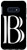 Galaxy S10e Initial B Phone Case Black Varsity Style Monogram Letter B Case