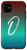 iPhone 11 Letter O Blue to Red Gradient Phone Case Cute Teal Initial O Case