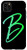 iPhone 11 Pro Max Initial B Phone Case Bright Colorful Blue  and  Green Letter B Case