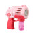 Bubble Gun Bubble Blower for Kids Automatic Music Bubble Machine Indoor Outdoor Cartoon Bubble Maker Toy with Bubble Solution Summer Bubble Blaster Toy for Party Favors Birthday Gifts -B Red-