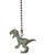 Velociraptor Dinosaur Dino Ceiling Fan Pull Light Chain Ornament Extender Extension Extra Length