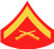 US Marine E-3 Lance Corporal Emblem Edible Icing Image Cake Cookie or Cupcake topper