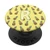 Pineapple Pattern Monogram R Initial Alphabet Letter Yellow PopSockets Grip and Stand for Phones and Tablets