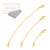14K Gold Necklace Extender 925 Sterling Silver Necklace Bracelet Ankle Extenders Chain Extension for Jewelry Making?1 2 3 inch? 14K Gold Necklace Extender 925 Sterling Silver Necklace Bracelet Ankle Extenders Chain Extension for Jewelry Making?1 2 3 inch?