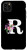 iPhone 11 Pro Max floral monogram white initial letter R cute pink red flowers Case