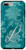 iPhone 7 Plus-8 Plus Teal floral Initial letter L monogram teal ornamental Case