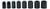 K-T Industries 1-9328 3-8-Inch Drive Impact Socket Set Metric 8-Piece