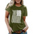 Women 4th of July Print T-Shirt Solid Color Summer Casual Pullover O-Neck Short Sleeve Basic Tee Tops Blouse
