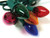 Good Tidings Holiday Light Set, 25-Lights, Transparent Multi-Colored C7
