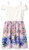 Speechless Girls' Off The Shoulder Party Dress Ivory-Floral 7