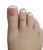Gold Toe Ring  14K Gold Filled Simple 2mm plain band adjustable Dainty  Rings for Women