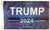 Trade Winds Trump 2024 Blue Premium 150D Woven Poly Nylon 12x18 12"x18" Flag Grommets Premium Fade Resistant
