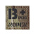 Multicam IR BPOS B plus NOPEN No Penicillin Allergy Blood Type 2x2 Tactical Morale Touch Fastener Patch