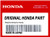 HONDA 91201-HN8-003 OIL SEAL -9X18X7-