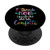 F-Bomb Mom I Sprinkle That Like Shit Like Confetti PopSockets PopGrip- Swappable Grip for Phones  and  Tablets