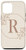 iPhone 12-12 Pro Noble Monogram Initial Letter R Floral Pattern Case