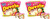 Duvalin Strawberry  and  Vanilla Mexican Sweet Candy 18 Pcs 9.52oz Pack of 2